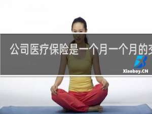 公司医疗保险是一个月一个月的交吗
