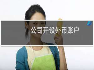 公司开设外币账户