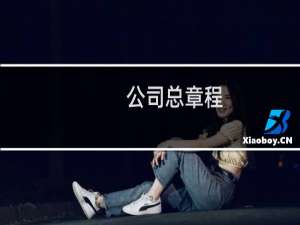 公司总章程
