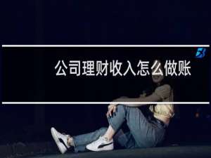 公司理财收入怎么做账