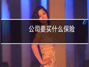 公司要买什么保险