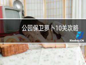 公园保卫萝卜10关攻略