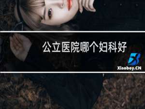 公立医院哪个妇科好