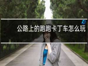 公路上的跑跑卡丁车怎么玩