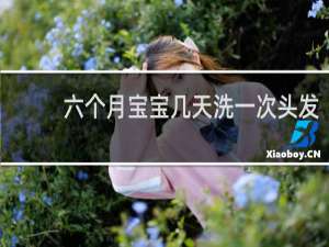 六个月宝宝几天洗一次头发