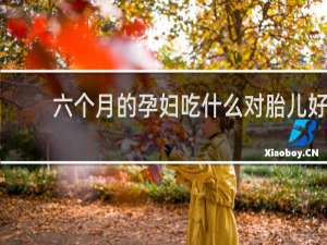 六个月的孕妇吃什么对胎儿好