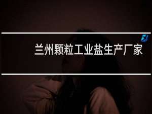 兰州颗粒工业盐生产厂家
