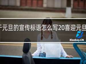 关于元旦的宣传标语怎么写 喜迎元旦横幅标语