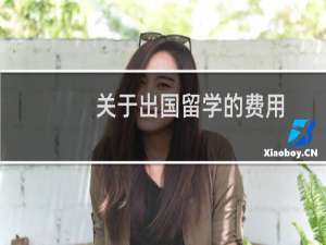 关于出国留学的费用