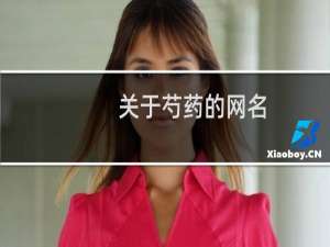 关于芍药的网名