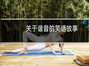 关于谐音的笑话故事
