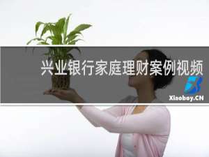 兴业银行家庭理财案例视频