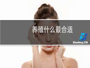 养殖什么最合适