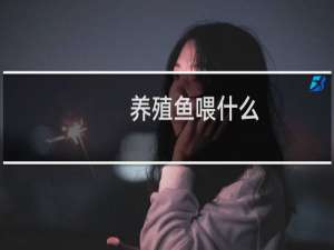 养殖鱼喂什么