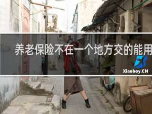 养老保险不在一个地方交的能用吗