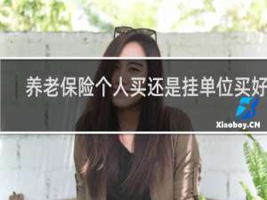 养老保险个人买还是挂单位买好些