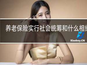 养老保险实行社会统筹和什么相结合