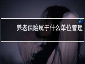 养老保险属于什么单位管理