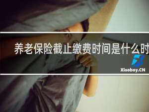 养老保险截止缴费时间是什么时候