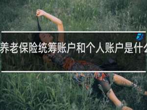 养老保险统筹账户和个人账户是什么意思
