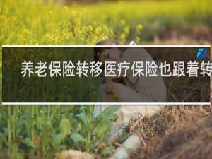 养老保险转移医疗保险也跟着转吗