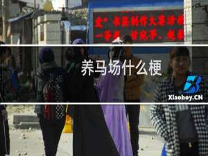 养马场什么梗？养马场是什么意思什么梗