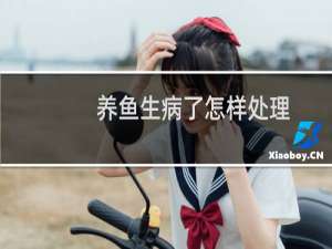 养鱼生病了怎样处理