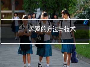 养鸡的方法与技术