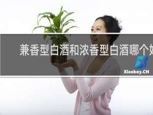 兼香型白酒和浓香型白酒哪个好
