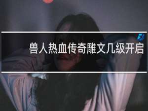 兽人热血传奇雕文几级开启