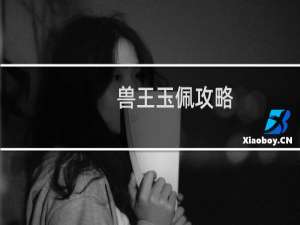 兽王玉佩攻略