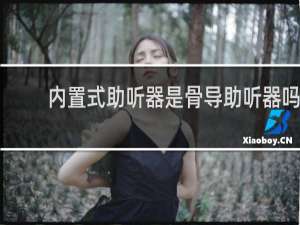 内置式助听器是骨导助听器吗