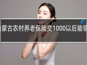 内蒙古农村养老保险交1000以后能领多少钱