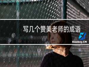 写几个赞美老师的成语