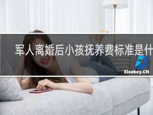 军人离婚后小孩抚养费标准是什么