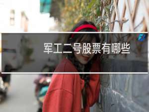 军工二号股票有哪些