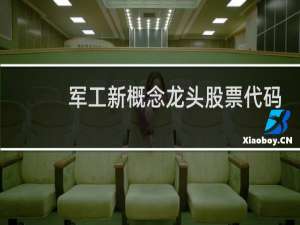 军工新概念龙头股票代码
