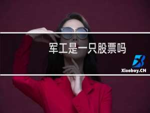 军工是一只股票吗