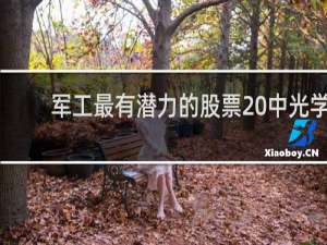 军工最有潜力的股票 中光学
