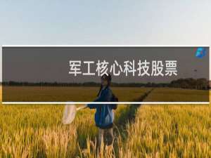 军工核心科技股票