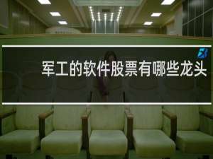 军工的软件股票有哪些龙头
