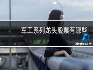 军工系列龙头股票有哪些