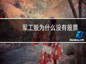 军工股为什么没有股票