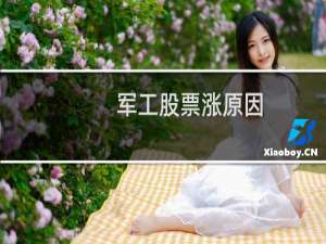军工股票涨原因