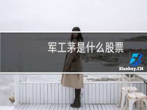 军工茅是什么股票