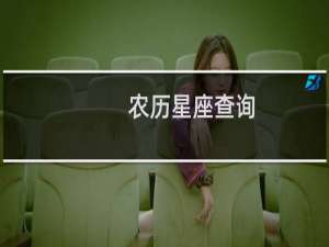 农历星座查询