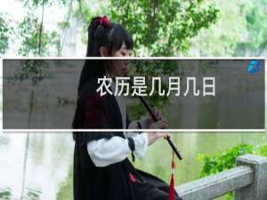 农历是几月几日