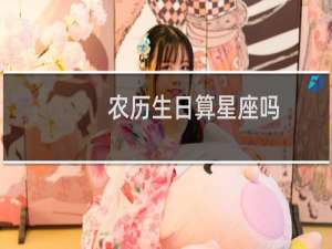 农历生日算星座吗