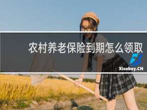 农村养老保险到期怎么领取