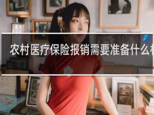 农村医疗保险报销需要准备什么材料